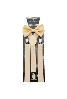 Bow Tie & Suspender Set