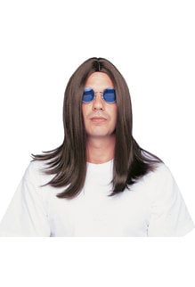 Deluxe 18" Parted Wig