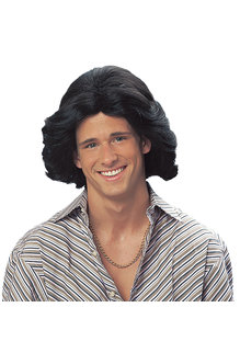 Feathered 1970's Wig