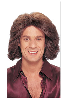 Feathered 1970's Wig