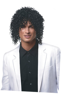 Deluxe  Black Shabba Wig