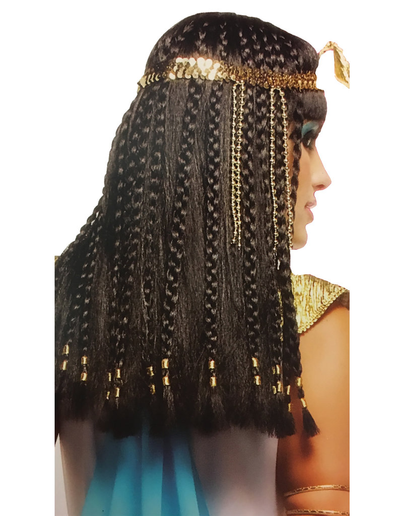 Deluxe Goddess Black Cleopatra Wig