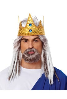 King of the Sea: Wig & Beard: Grey