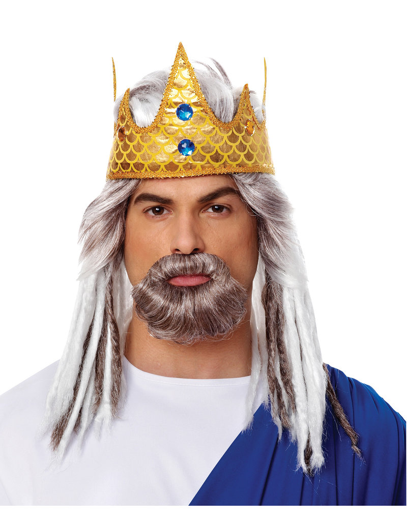 King of the Sea: Wig & Beard: Grey