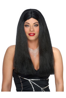 20" Long Parted Wig