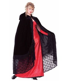 56" Victorian Cape w/ Lace