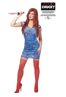Women's Sexy Chucky Costume (Seed of Chucky)