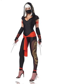 Women's Ninja Warrior Costume