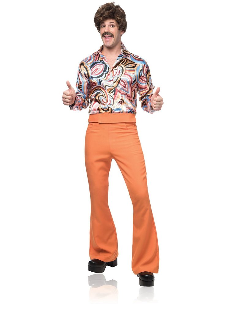 Men's 70's Dude Costume (Rust)
