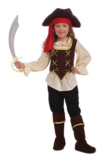 Kids' Buccaneer Girl Costume