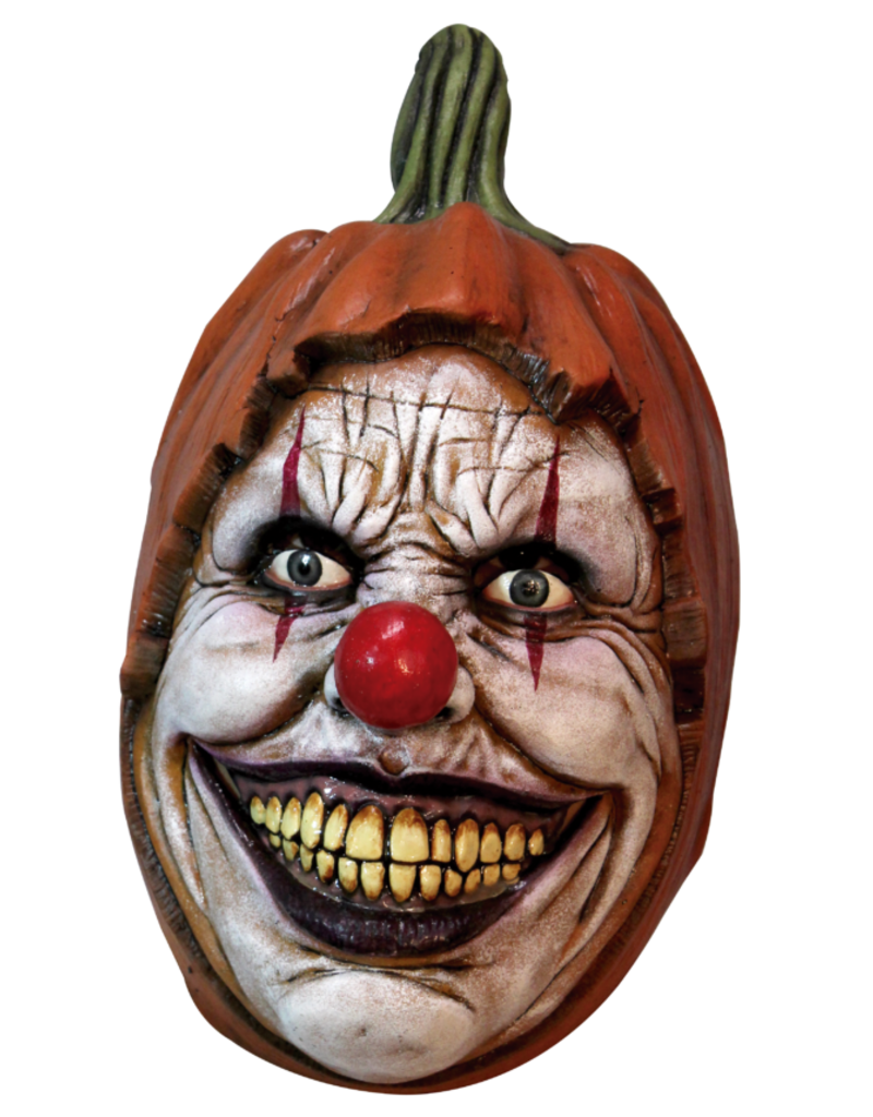 Carving Clown Latex Mask Johnnie Brocks Dungeon