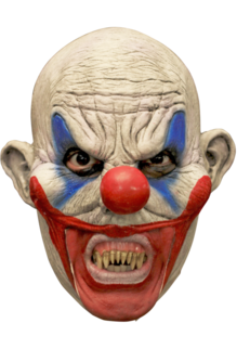 Clooney Clown: Latex Mask