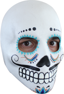 Day of the Dead: Deluxe Catrin Mask - Blue