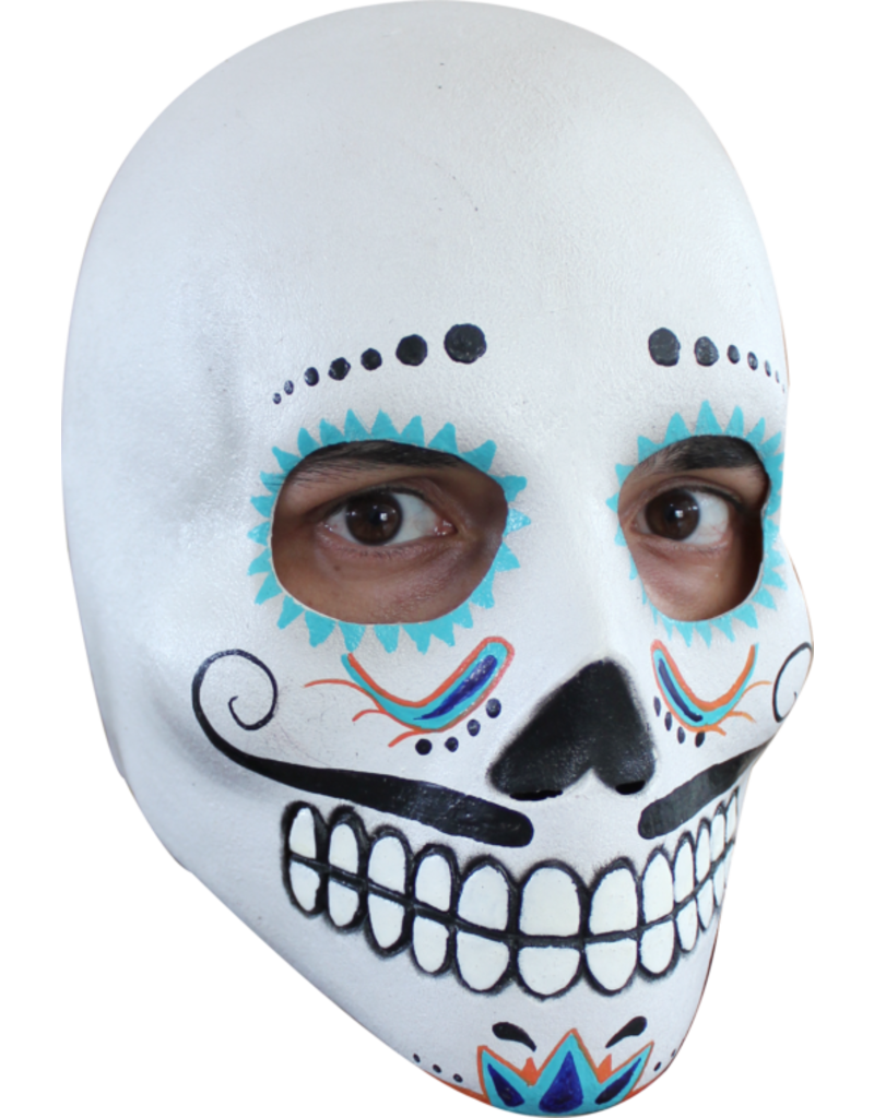 Day of the Dead: Deluxe Catrin Mask - Blue