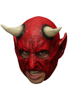 Demon Chinless Latex Mask