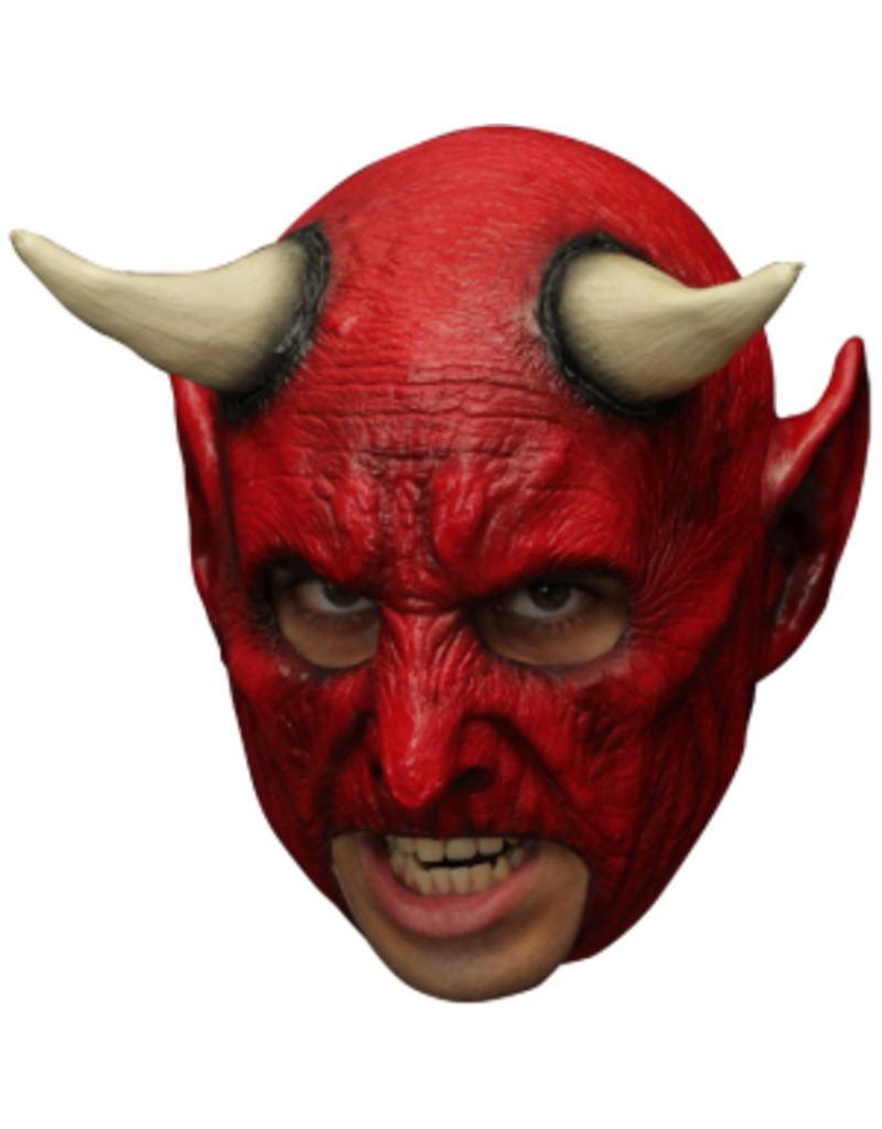 Demon Chinless Latex Mask