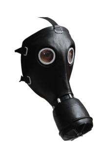 GP-5 Latex Gas Mask (Black)