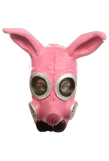 Kinky Bunny Latex Gas Mask