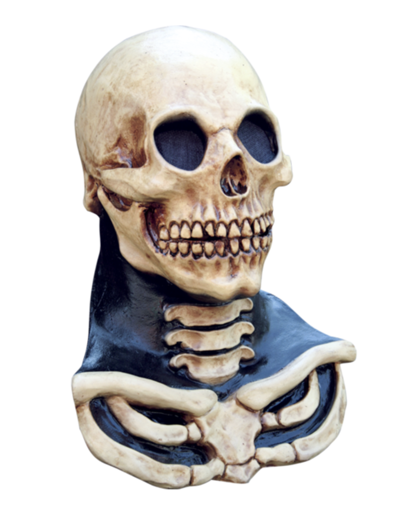 Long Neck Skull Latex Mask