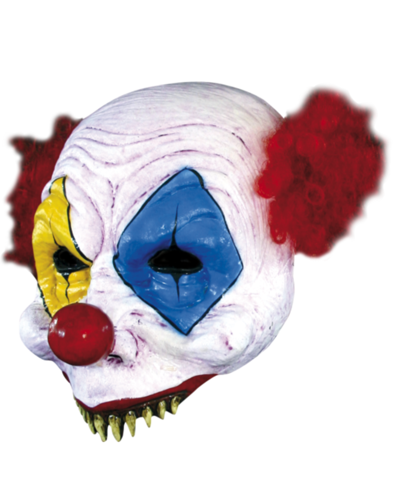 Open Mouth Gus The Clown Latex Mask