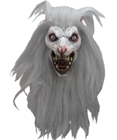 White Moon Werewolf Mask