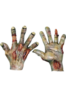 Zombie Hands: Rotted - Adult Size