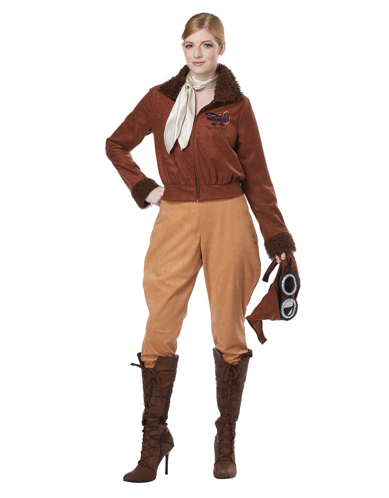 California Costumes Women's Amelia Earhart / Aviator Costume