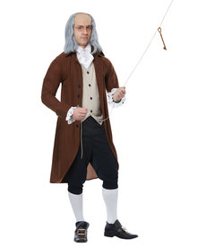California Costumes Adult Benjamin Franklin Costume