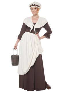 California Costumes Women's Colonial Village Woman Costumes