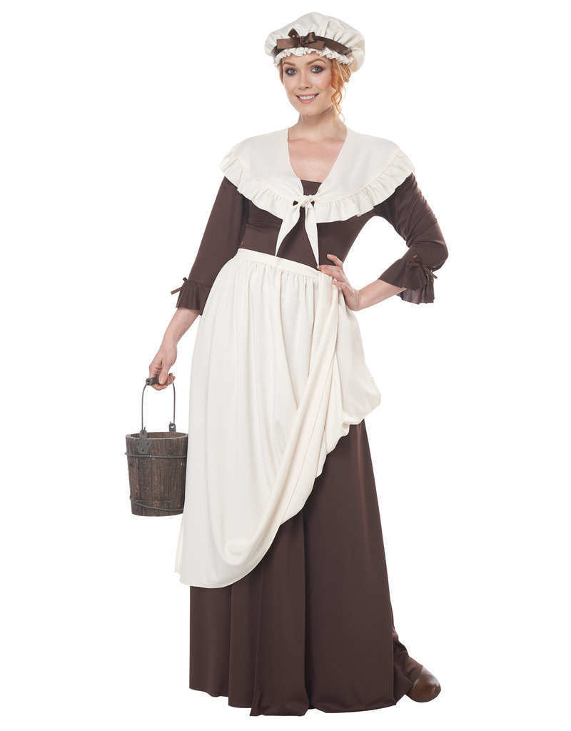California Costumes Women's Colonial Village Woman Costumes
