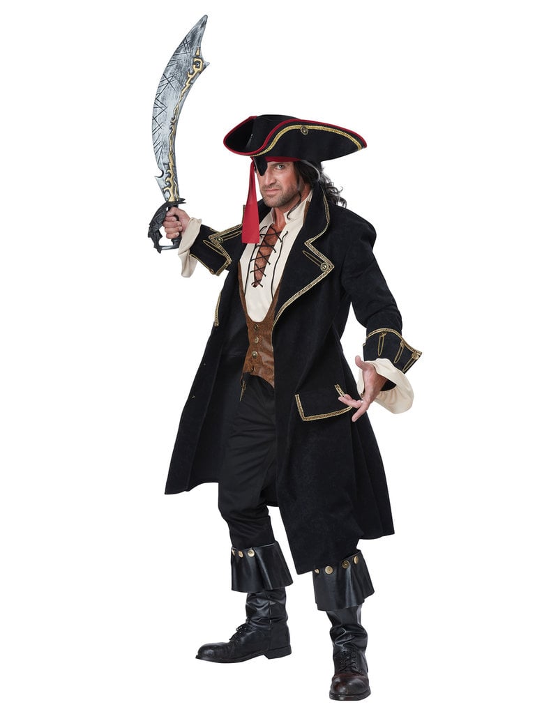 California Costumes Men's Deluxe Pirate Captain Costume