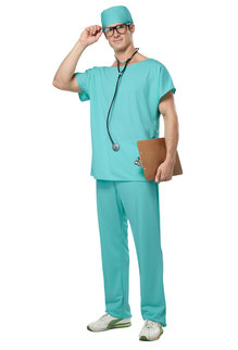 California Costumes Unisex Doctor Scrubs Costume