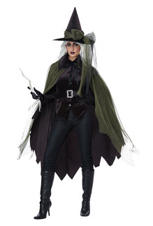 California Costumes Women's Gothic Witch Costume