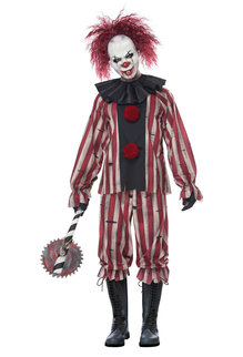 California Costumes Men's Adult Nightmare Clown Costume