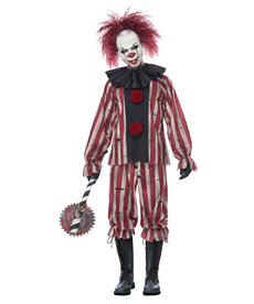 California Costumes Adult Nightmare Clown Costume
