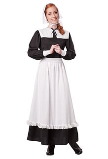 California Costumes Women's Pilgrim Woman Costume