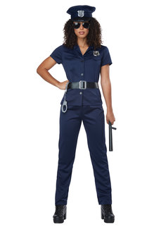 California Costumes Women's Police Woman Costume