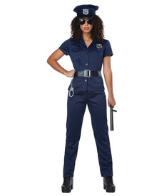 California Costumes Women's Police Woman Costume