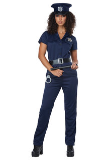 California Costumes Women's Police Woman Costume