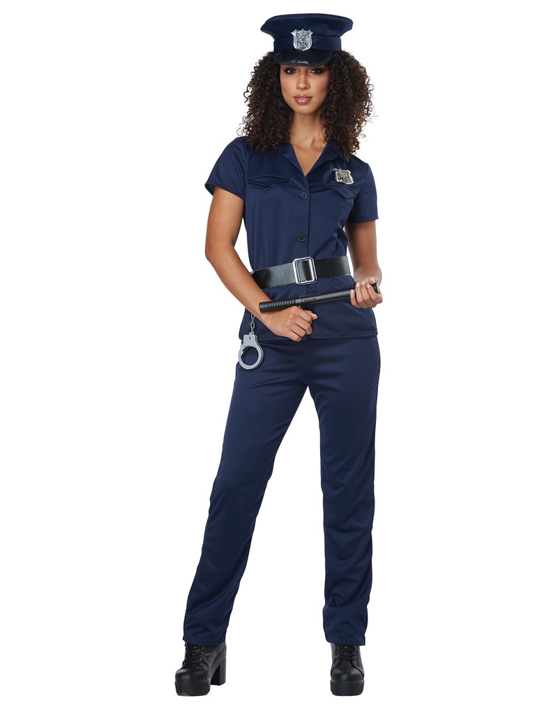 California Costumes Women's Police Woman Costume