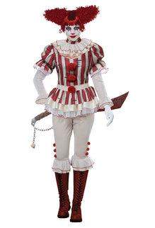 California Costumes Women's Sadistic Clown Costume