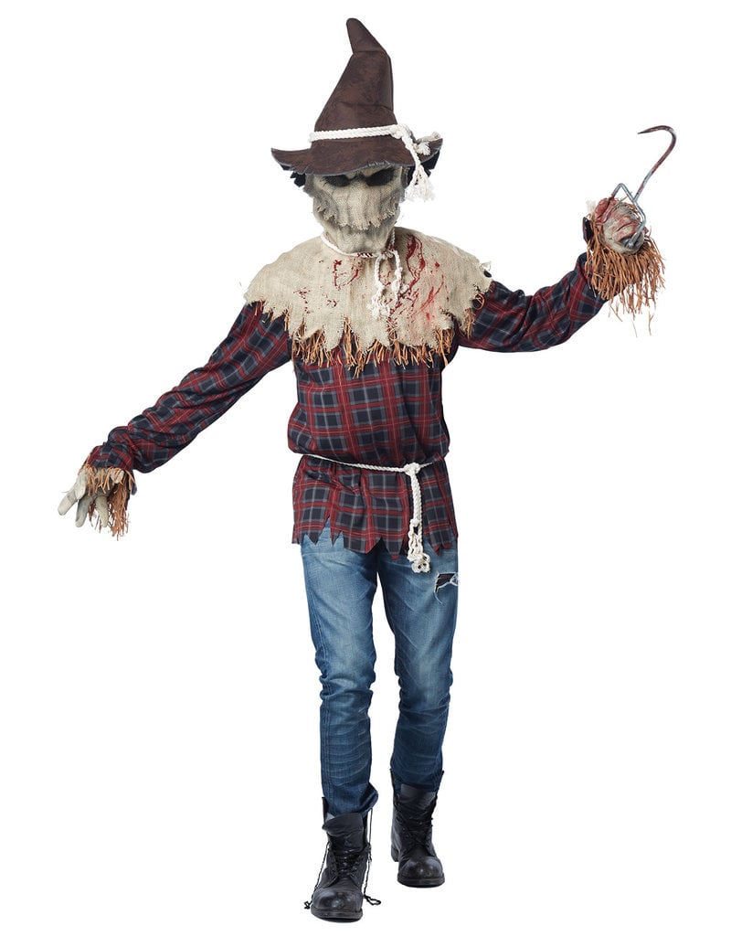 California Costumes Men's Sadistic Scarecrow Costume