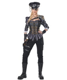 California Costumes Women's Steampunk Captain Costume