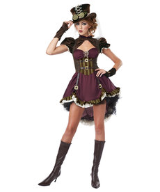 California Costumes Women's Steampunk Girl Costume