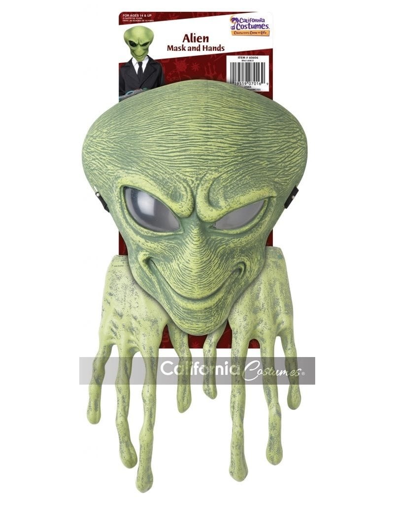 California Costumes Adult Alien Mask & Hands