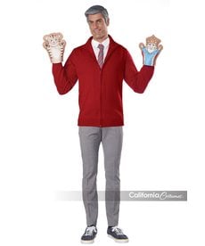 California Costumes Adult Be My Neighbor with Sweater Kit