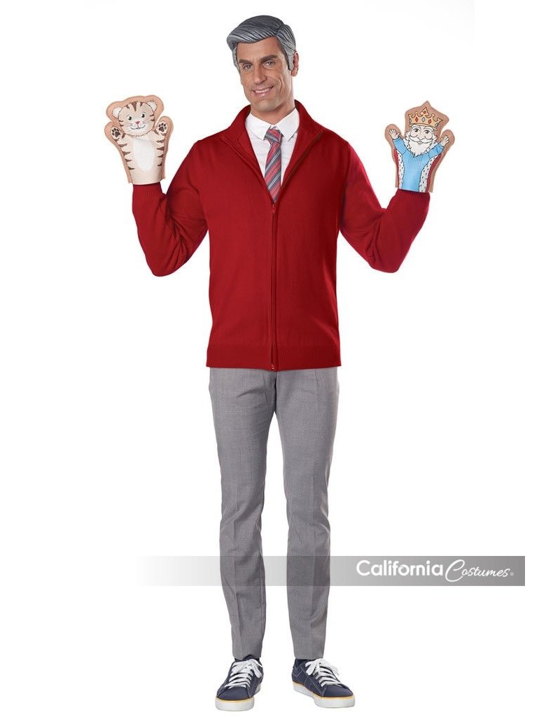 California Costumes Adult Be My Neighbor Kit with Sweater Costume