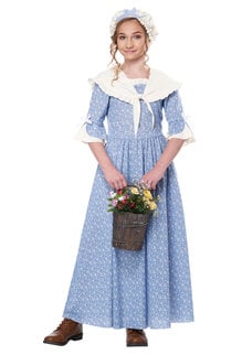 California Costumes Girl's Colonial Village Girl Costume