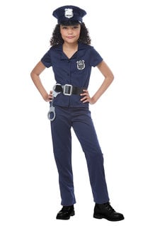 California Costumes Girl's Cute Cop Costume