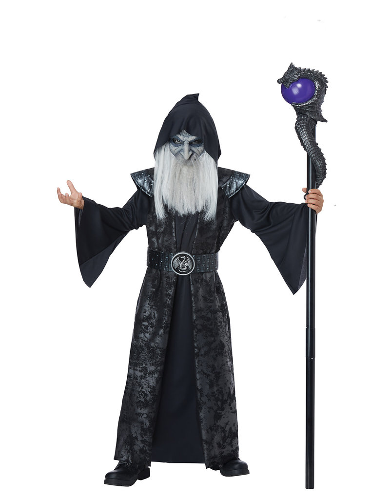 California Costumes Boy's Kids Dark Wizard Costume